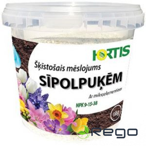 Hortis Sīpolpuķēm šķīstošais mēsl. 300g.