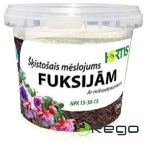 Hortis Fuksijām šķīstošais mēsl.300gr