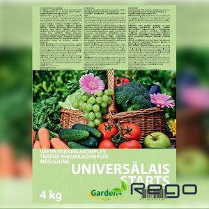 YARA Mila Universālais mēslojums Starts 4kg NPK 12-11-18