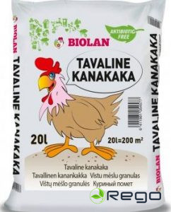 Biolan Vistu mēslu granulas 20L