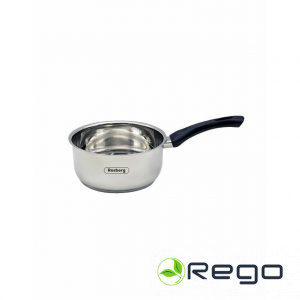 Kastrolis Rosberg R51210E18K, 18 cm, 2,1 litri, bakelīta rokturis, nerūsējošais tērauds