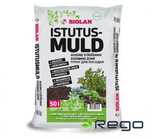 Stādīšanas augsne universāls/augļu kokiem Biolan, 50 l
