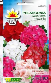 Pelargonijas zonālās ziedu maisījums 0.1g