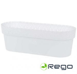 4Living balkona kaste Bella balta 50cm