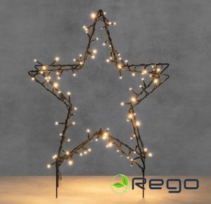 Finnlumor LED zvaigzne 3D 63cm