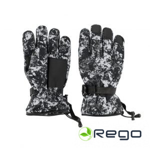 Acces cimdi melni Camo siltināti