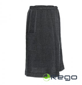 Rento Kenno pirts svārki melni/pelēki 70x145cm (614575)