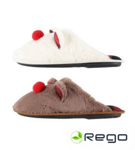 Winteria čības Briedis 36/37-40/41 brūnas/baltas