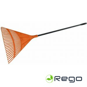 Lapu pl. grābeklis, 24z, 610mm, ar met. kātu Terra HF-065S / KT-CX22B-M (698426)
