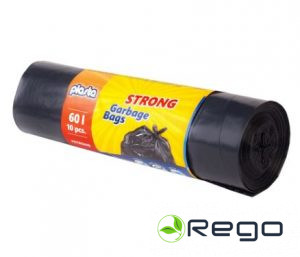 Plasta atkritumu maisi STRONG 60l 10gb