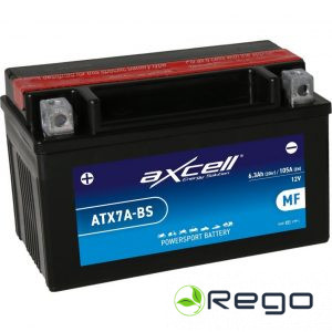 Axcell Akumulators MF 6Ah +/- 12V 105A 150x87x93mm (AXC200063/ATX7-BS)
