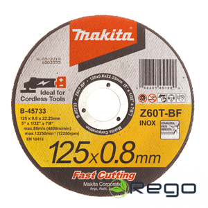 Makita disks125x0,8 RST (B-45733)