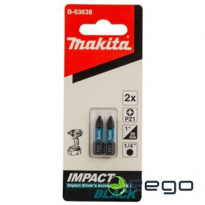 Makita Skrūvgrieža uzgalis PZ1X25MM IMPACT BLACK (B-63638)