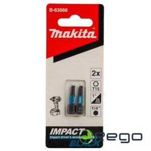 Makita Skrūvgrieža uzgalis T15X25MM IMPACT BLACK (B-63666)