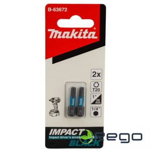 Makita Skrūvgrieža uzgalis T20X25MM IMPACT BLACK (B-63672)