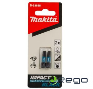 Makita Skrūvgrieža uzgalis T25X25MM IMPACT BLACK (B-63688)
