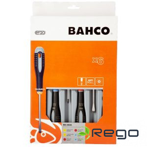 Bahco Skrūvgriežu komplekts ERGO 6gab. PH1/2,PZ1/2,SL3.5/5.5 (BE-9886)