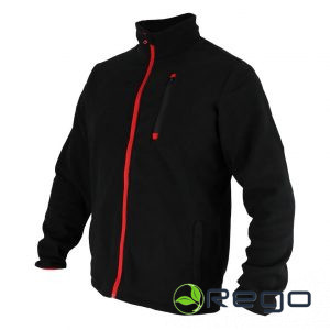 Dedra BH6PB-XXL Flīsa jaka 300g/m2, XXL izm., melna