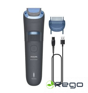 Philips BT3617/15 Bārdas trimmeris, series 3000, pelēks ar zilu