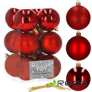 Springos Ziemassvētku rotājumi CA0001 6cm 12gab