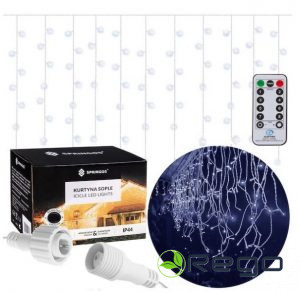 Springos Ziemassvētku lampiņas CL0504 500LED, auksti baltas, 20m