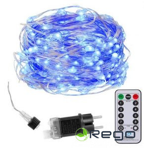 Ziemassvētku lampiņas Springos CL0514 480 LED zilas 48m