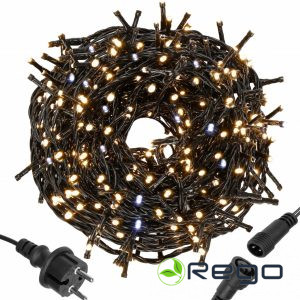 Springos Ziemassvētku lampiņas CL0528 500LED, silti baltas, 30m