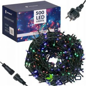 Springos Ziemassvētku lampiņas CL0529 500LED, 41.5m, krāsainas (CL0529)