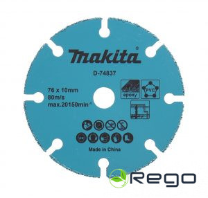 Makita Volframa Karbīda multi materiālu griezripa 76MM (D-74837)