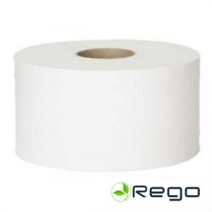 Tualetes papīrs Jumbo 140 metri, 2 kārtas, celuloze (D038)