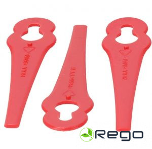 Dedra DED69902 Plastmasas asmeņi zāles trimmerim, 20 gab.