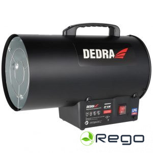 Dedra DED9943A Gāzes sildītājs 27kW 300 m³/h, LPG G30, 1,95 kg/h
