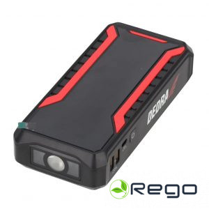 Dedra DEPP1201 Power-bank ar dzinēja startēšanas funkciju Li-Ion 12000mAh, LCD displejs