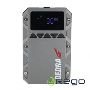 Dedra DEPP1202 Power-bank ar dzinēja iedarbināšanas un kompresora funkciju 12000 mAh, 150 PSI, LED