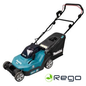 Makita DLM382CM2 Akumulatora zāles pļāvējs 2x18V (2x4.0Ah)