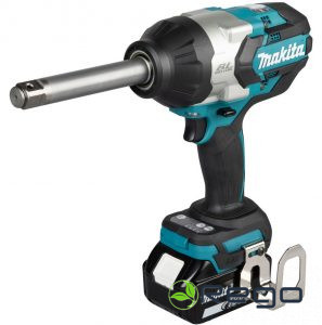 Makita DTW1005Z Akumulatora trieciena uzgriežņu atslēga 18V, 3/4", 1360 Nm, 0–1800 apgr/min