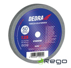 Dedra F10010 Slipēšanas disks 125x16x12.7mm, gradacija 60 priekš A067100