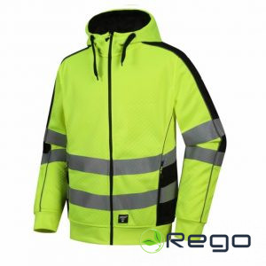 Pesso Augstas redzamības jaka,hoodie, FL05, CL2, dzeltena M (FL05G-M)