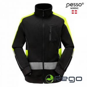Pesso Augstas redzamības jaka, FL06, melna/dzeltena L (FL06_B-L)