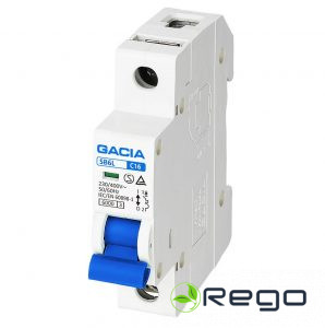Automātiskais slēdzis, GACIA, 6kA, 1C, 20A (0026918)