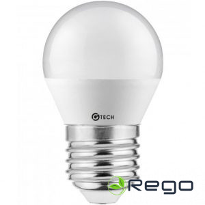 Hogert GT-SMGB45C-60 LED spuldze, B45C, SMD2835, E27, 6W, 470lm, 52mA, 160°, 3000K