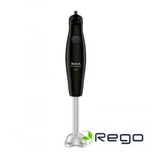 TEFAL HB1218 Rokas blenderis Turbomix 350W, melns, nerūsējošais tērauds