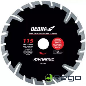 Dedra HP2136 Dimanta slīpēšanas disks Super Segmenta 130/22,2mm Dynamic