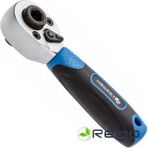 Hogert HT1R391 Atslēga ar reversu, 1/4", 72T, CrMo