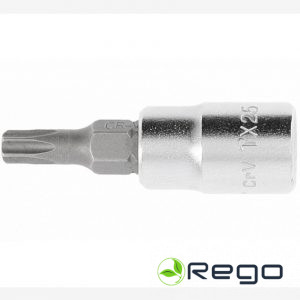 Hogert HT1S649 Atslēgas uzgriežņu atslēga T45, 1/4", S2 un CrV tērauds