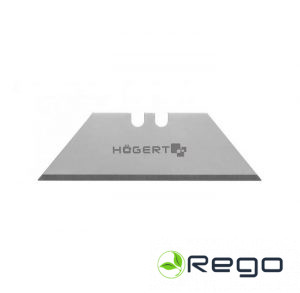 Hogert HT4C667 Trapecveida asmeņi 19 mm, SK5 tērauds, 10 gabalu blisteris