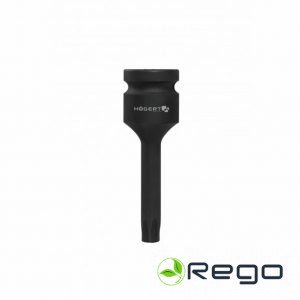 Hogert HT4R037 Torx trieciena uzgalis 1/2", T45, CrMo tērauds