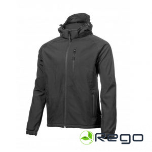 Hogert HT5K260-1-2XL Darba jaka melna DITTER Softshell 2XL