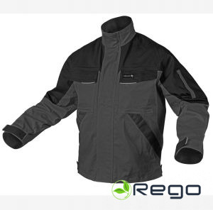 Hogert HT5K284-3XL Darba jaka EDGAR grafīta 3XL 58