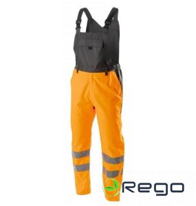 Hogert HT5K343-XL Darba bikses VOLME lietus, augstas redzamības, XL izmērs